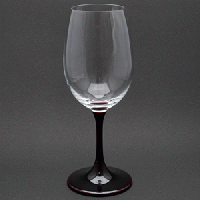 山久漆工　JAPAN Glass(白ワイングラス/溜漆)