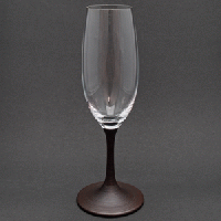 山久漆工　JAPAN Glass(シャンパングラス/とぎかすり)