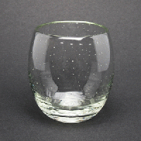 ガラス工房清天　気泡タルグラス(クリア)