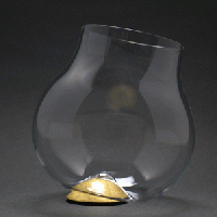 四津川製作所　喜泉 KISEN Wine glass AROWIRL Burgundy_GOLD