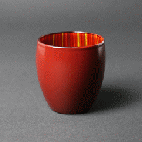 丸嘉小坂漆器店　百色 | hyakushiki 蕾・盃 (朱)