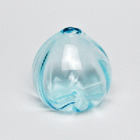 glass32　うずいちりん (水色)