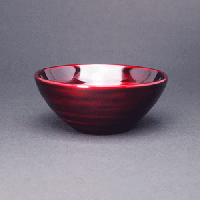 塗師一富　玉虫塗 平盃