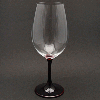 山久漆工　JAPAN Glass(赤ワイングラス/溜漆)