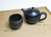 御茶碗屋つきの虫　MUSHITARO EggCup 2 (黒もん)
