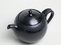 御茶碗屋つきの虫　MUSHITARO RoundPot (黒もん)