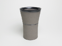 御茶碗屋つきの虫　MUSHITARO 黒薩摩ビアカップ CROSS (I型)