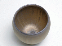 御茶碗屋つきの虫　EggCup 2 (金耀黒)