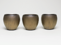 御茶碗屋つきの虫　EggCup 2 (金耀黒)