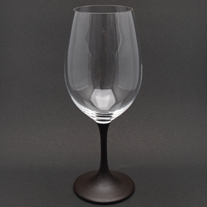 山久漆工　JAPAN Glass(赤ワイングラス/とぎかすり)