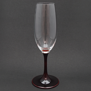 山久漆工　JAPAN Glass(シャンパングラス/溜漆)
