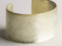 箔座　金沢箔　アクリルバングル (金箔 定色)