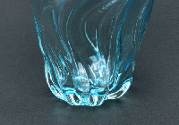 ガラス工房清天　Sモールグラス(水色)