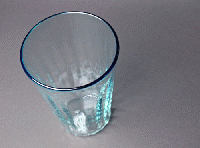 glass32　ヴィンテージタンブラー (水色)