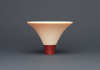 四津川製作所　喜泉 KISEN Guinomi Sake Cup FUJI (BENGARA RED)