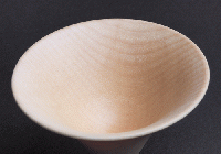 四津川製作所　喜泉 KISEN Guinomi Sake Cup FUJI (BENGARA RED)