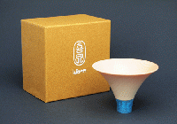 四津川製作所　喜泉 KISEN Guinomi Sake Cup FUJI (TURQUOISE BLUE)