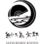 京扇子 ひしだ 紗月扇_logo